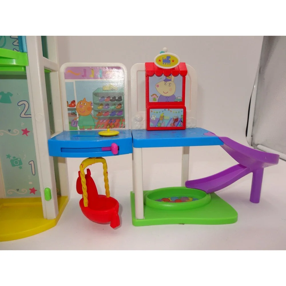 Peppa Pig Shopping Mall Center with Working Elevator‎ Accessories and Pig